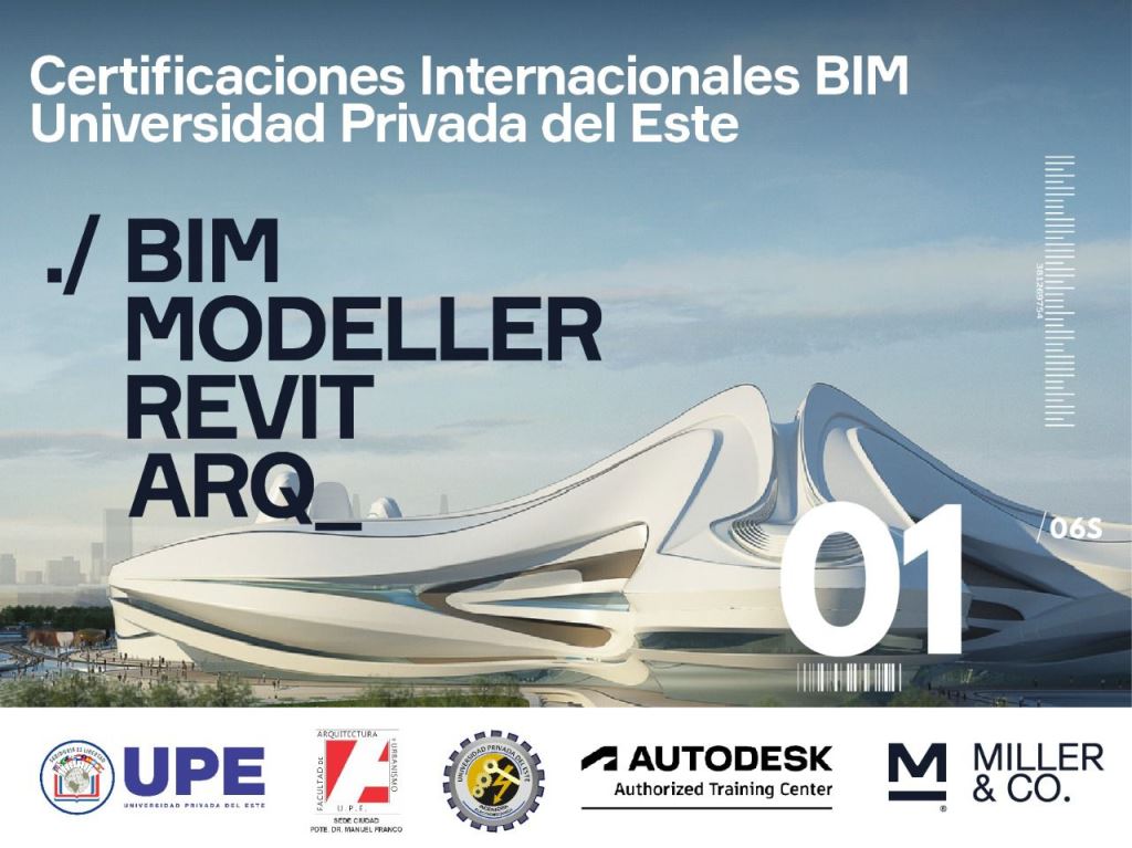 Cursos BIM  con protocolo y Certificación Internacionales